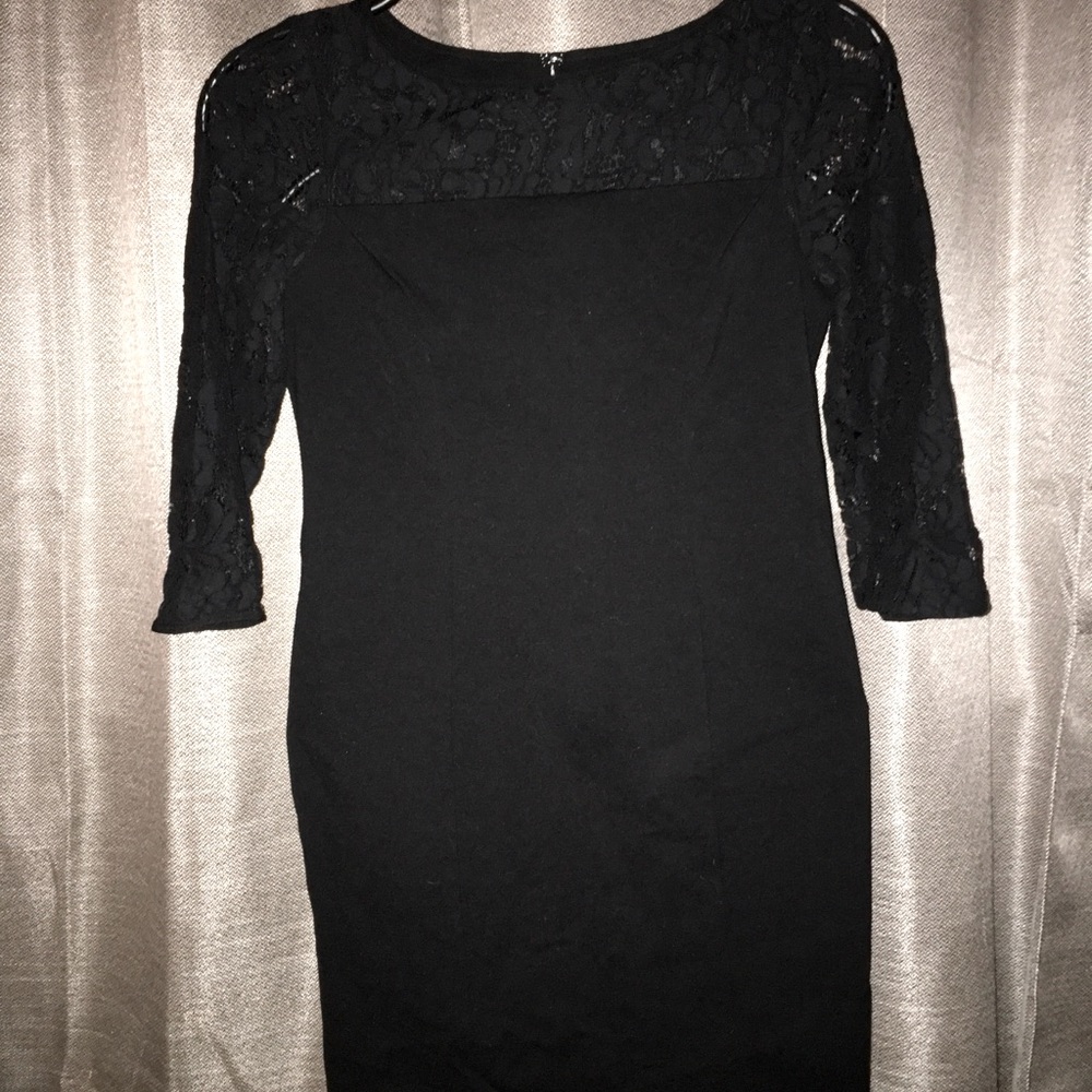 Talbots Petite lace top dress